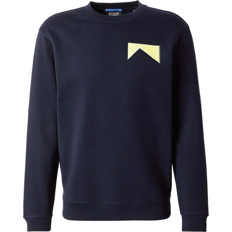 SCOTCH & SODA Mikina námornícka modrá / svetlomodrá / žltá / kaki 65892673