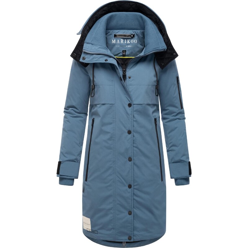 MARIKOO Zimný kabát Anoukaa 16 modrá / biela 65879795