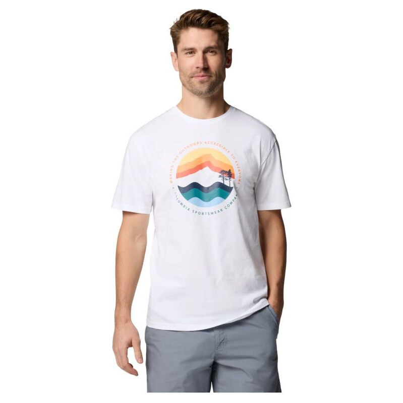 Columbia Path Lake II Graphic Tee M Tričko 1934814111 65549876