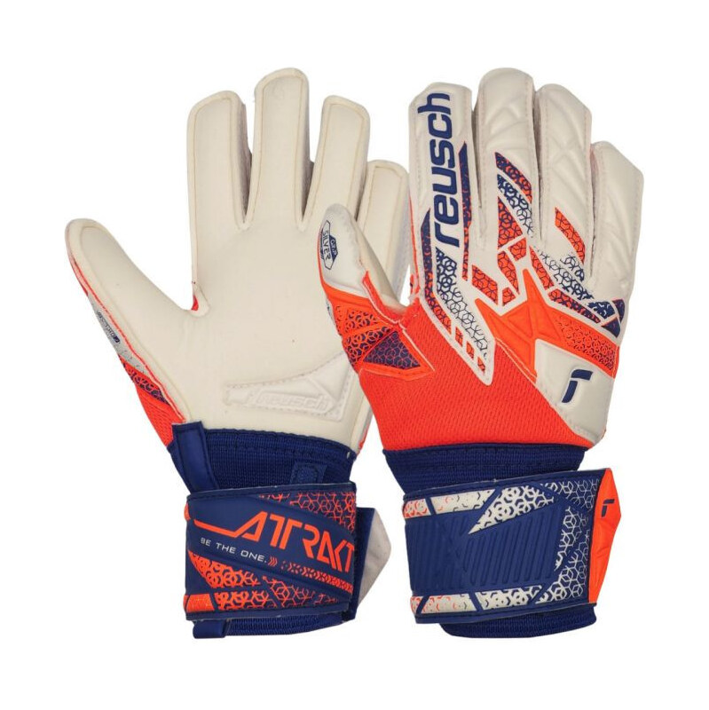 Reusch Attrakt Silver Jr Brankárske rukavice 5572214 2500 65550037
