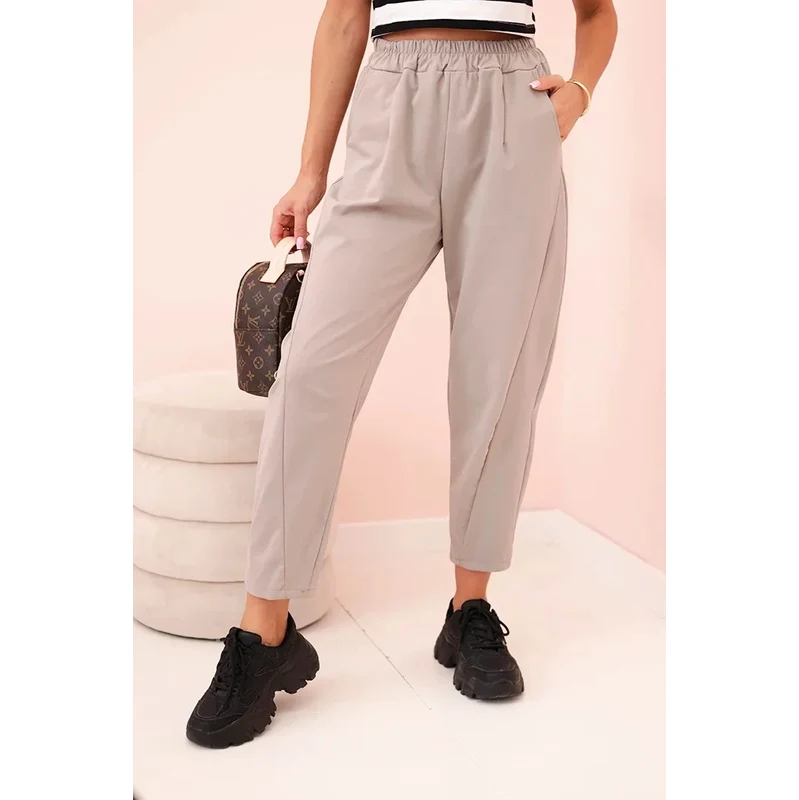 K-Fashion Nohavice s vreckami Summer Punto fango 66095247