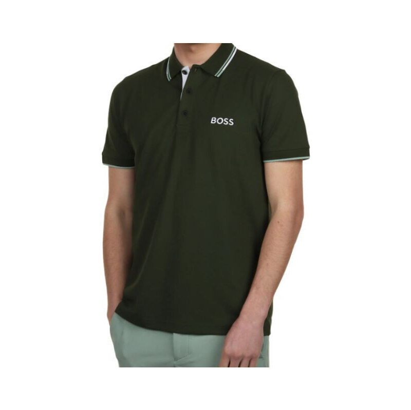 Polokošeľa Boss Paddy Pro Open Green M 50469102-355 65552735