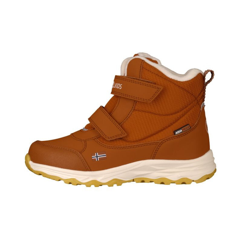 Trollkids Detské zimné topánky Hafjell bronze Jr 264-808 65553839
