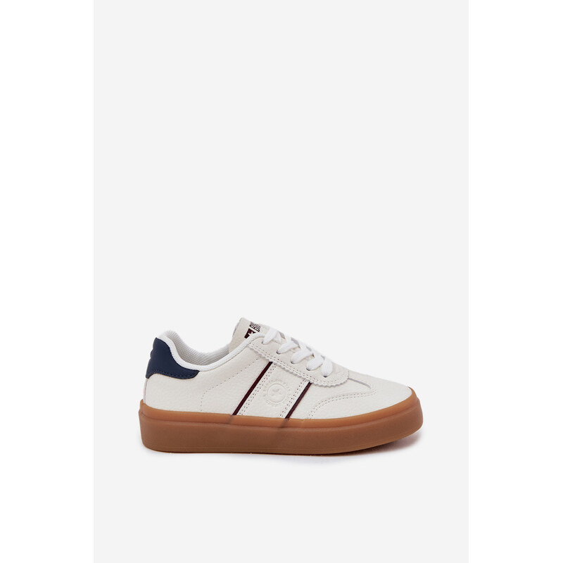 Big Star Shoes Sneakersy Dziecięce Big Star SS374024 Białe 66663624