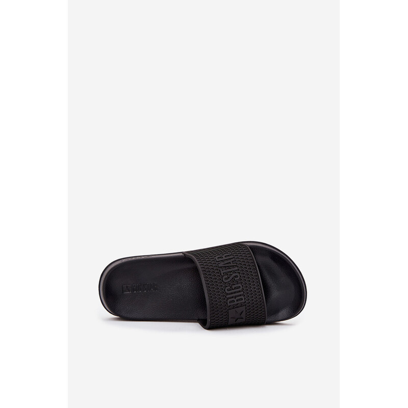 Big Star Shoes Pánske papuče na penovej podrážke Big Star - čierne 65449574