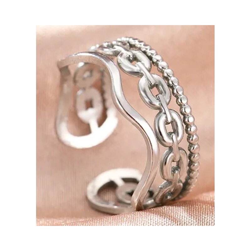 Oceľový prsteň Glare 262 65379294