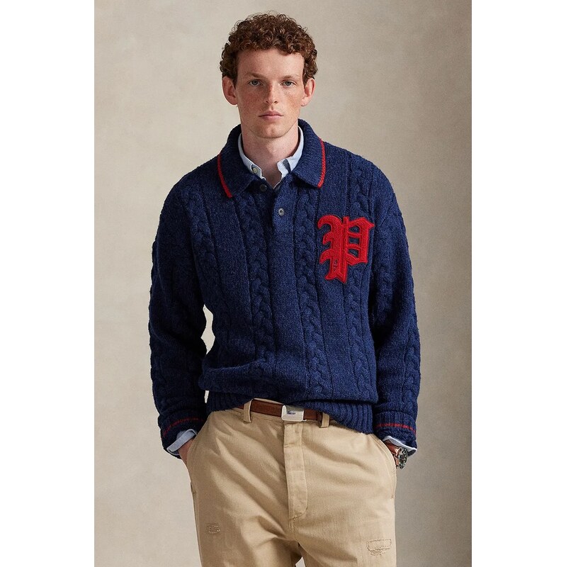 Sveter s prímesou vlny Polo Ralph Lauren 65388117