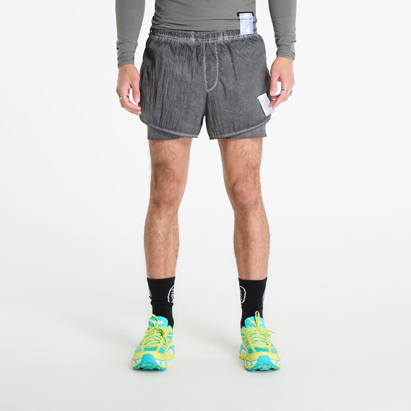 Šortky Satisfy Rippy 3 Trail Shorts UNISEX Aged Black M 65294998