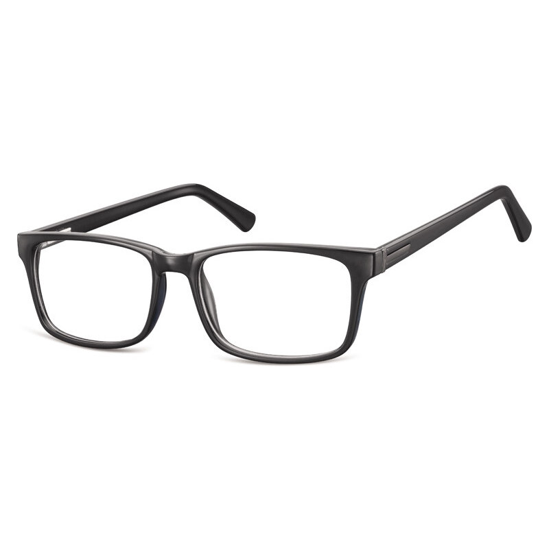 Montana Obdĺžnikové okuliare bez dioptrii Mitchel- čierne 65225732