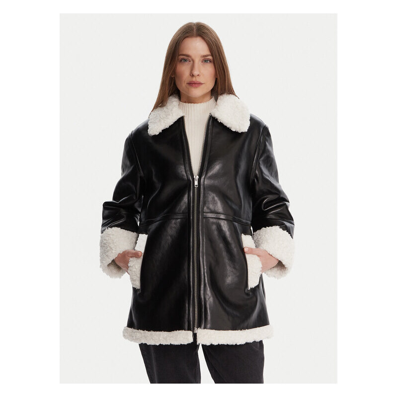 Bunda z imitácie kože French Connection 65386576