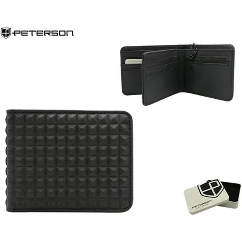 Štýlová čierna pánska peňaženka 65421190