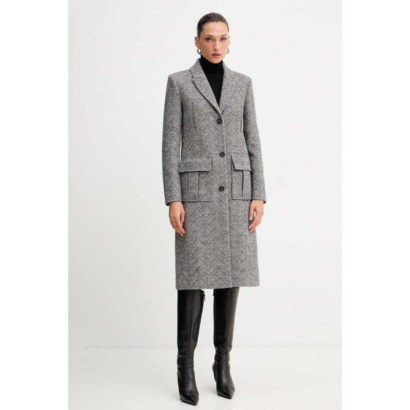 Kabát s prímesou vlny Patrizia Pepe 65385979