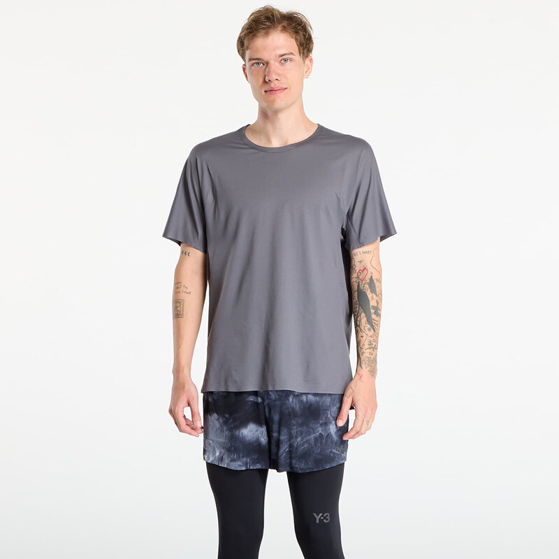 Tričko Y-3 M Run Ss Tee Granite L 65386125