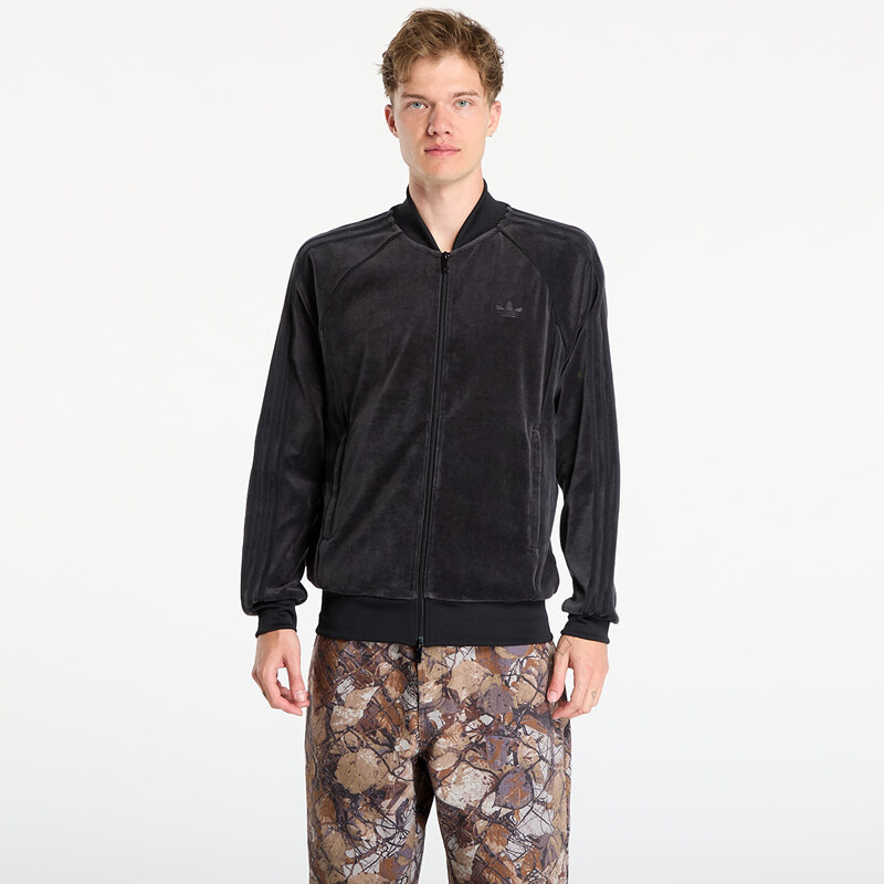 adidas Originals Mikina adidas SST Adicolor Velour Track Top Black M 65386116