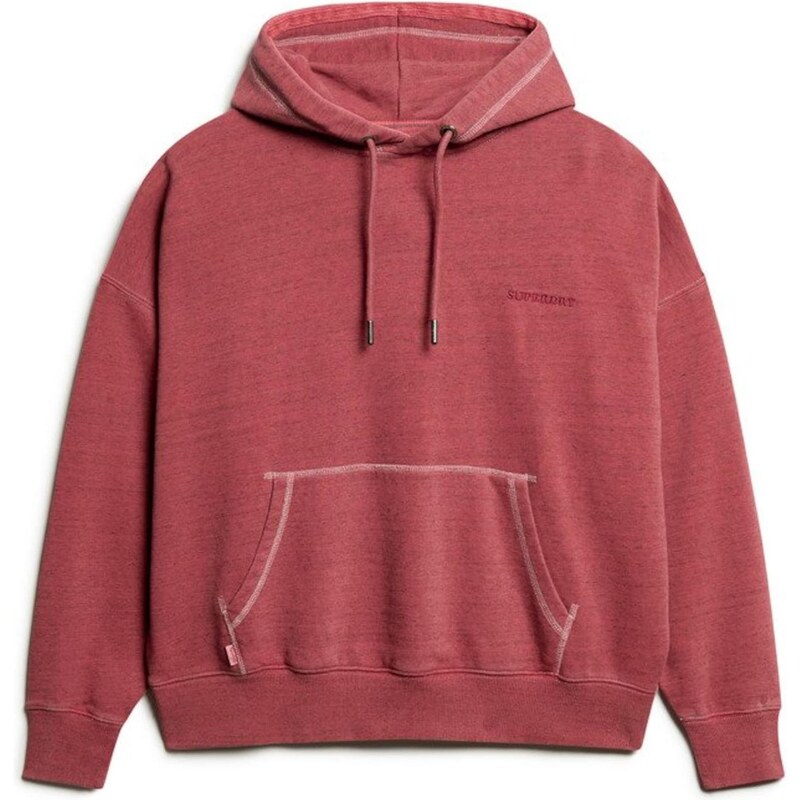 Superdry & Co Mikina ESSENTIAL červená melírovaná 65874156