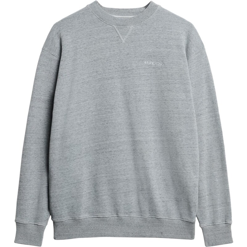 Superdry & Co Mikina Essential sivá melírovaná 65877295