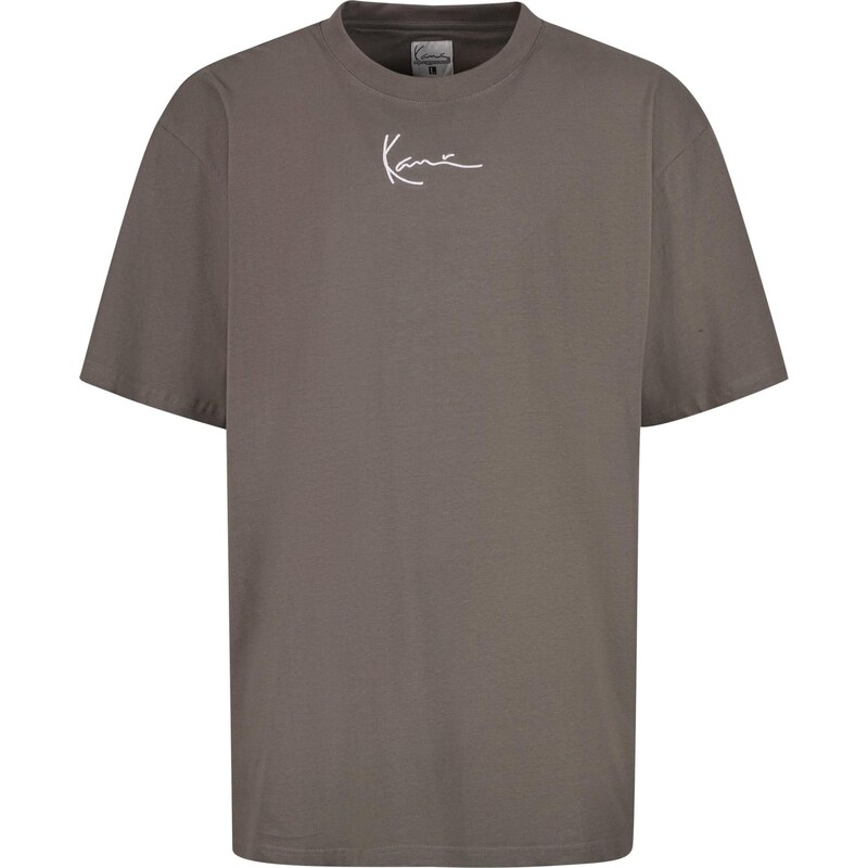 Karl Kani Tričko Essential tmavosivá / biela 65387950