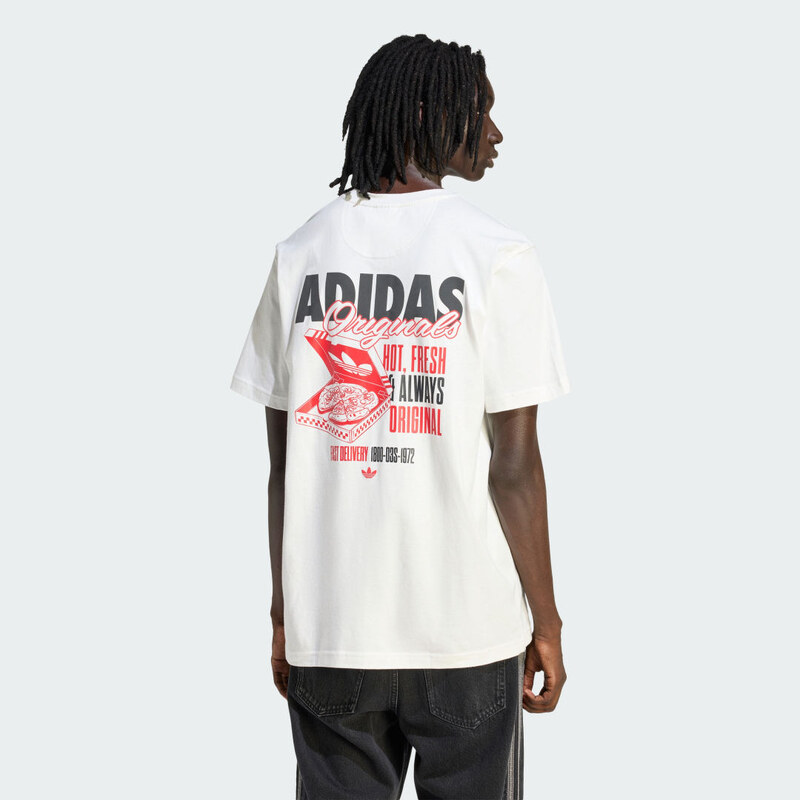Adidas TRIČKO NEW PIZZA BOX GRAPHIC TEE 65293017