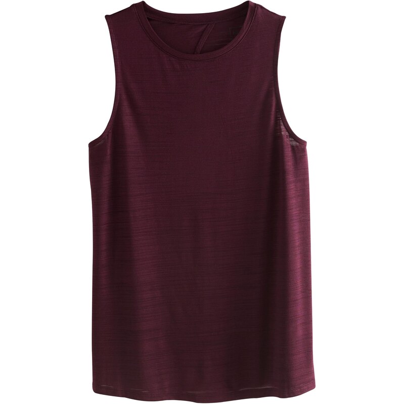 Next Športový top vínovo červená 65655968