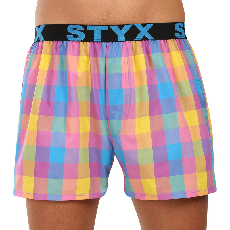 Pánske trenky Styx športová guma viacfarebné (B1101) 65390316