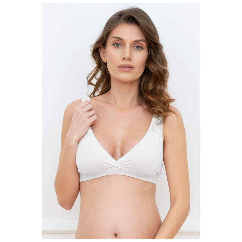 Italian Fashion Dojčiaca podprsenka Lux biela 35501965