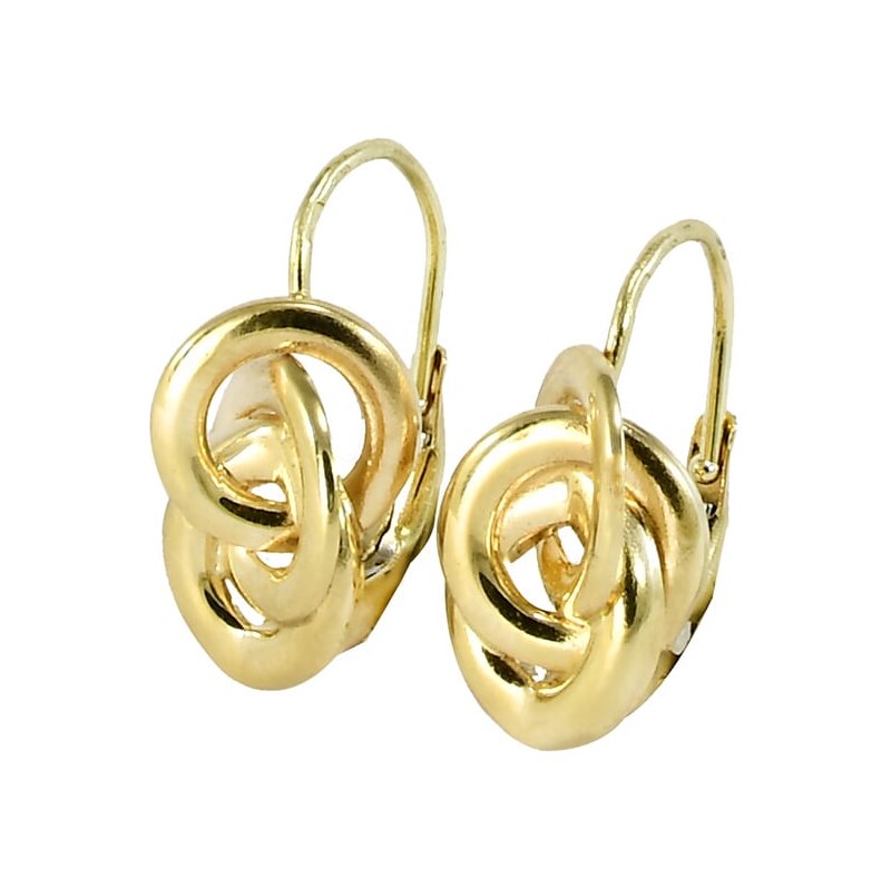 Zlaté náušnice Glare 466 65389591