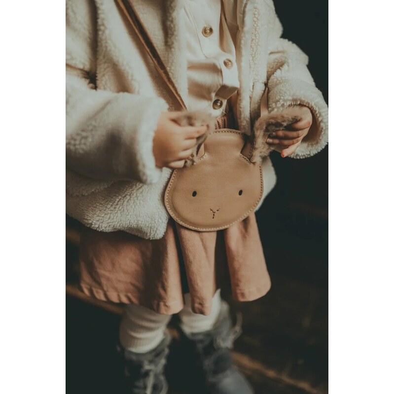 Detská kožená kabelka Donsje Britta Exclusive Purse Fluffy Bunny 65390067