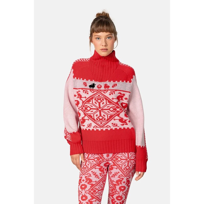 Sveter s prímesou vlny Kari Traa SAGA 65390105