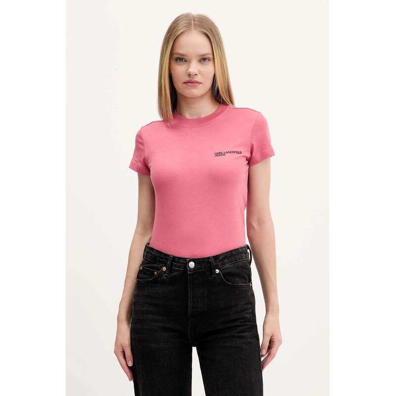 Bavlnené tričko Karl Lagerfeld Jeans 65389665