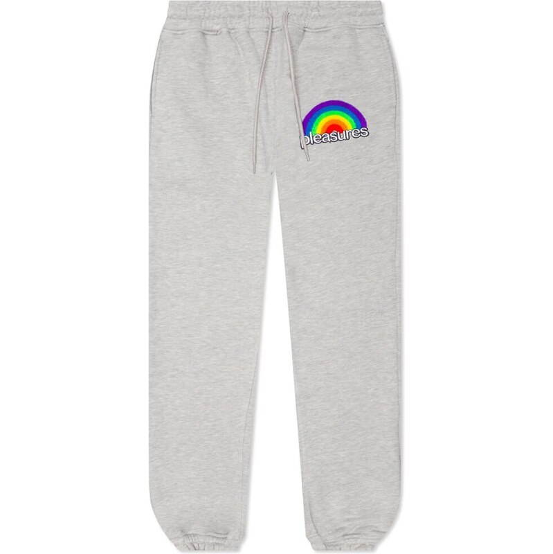 Pleasures Good Time Sweatpants Heather Grey - Pánske - Nohavice 66355589
