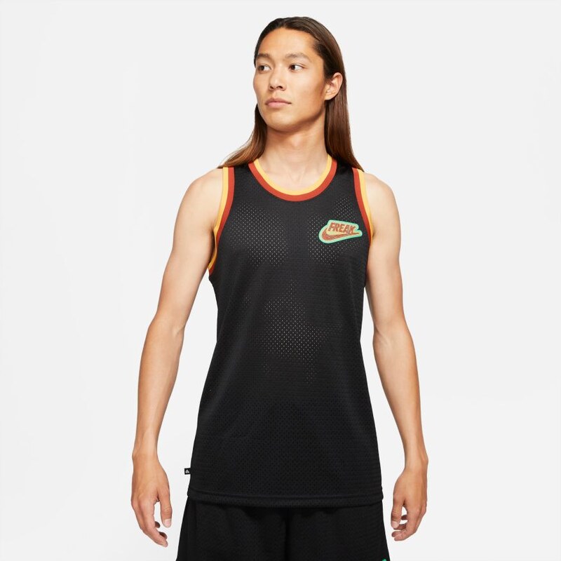 Nike Giannis Freak Mesh Jersey - Pánske - Dres Nike - Čierne - DA5682 66355597
