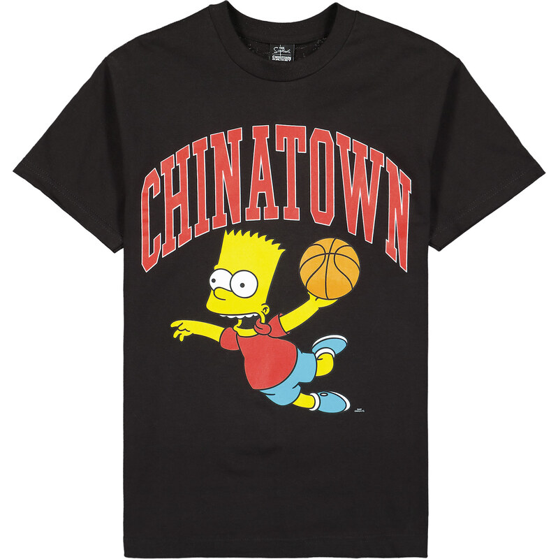 The Simpsons X Chinatown Market Air Bart Arc T-Shirt Black - Pánske - 66355608