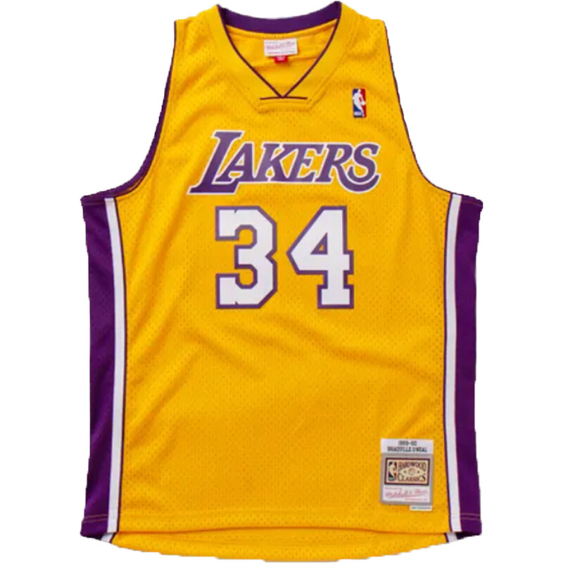 Mitchell & Ness Los Angeles Lakers Shaquille Oneal Swingman Jersey - 66653883