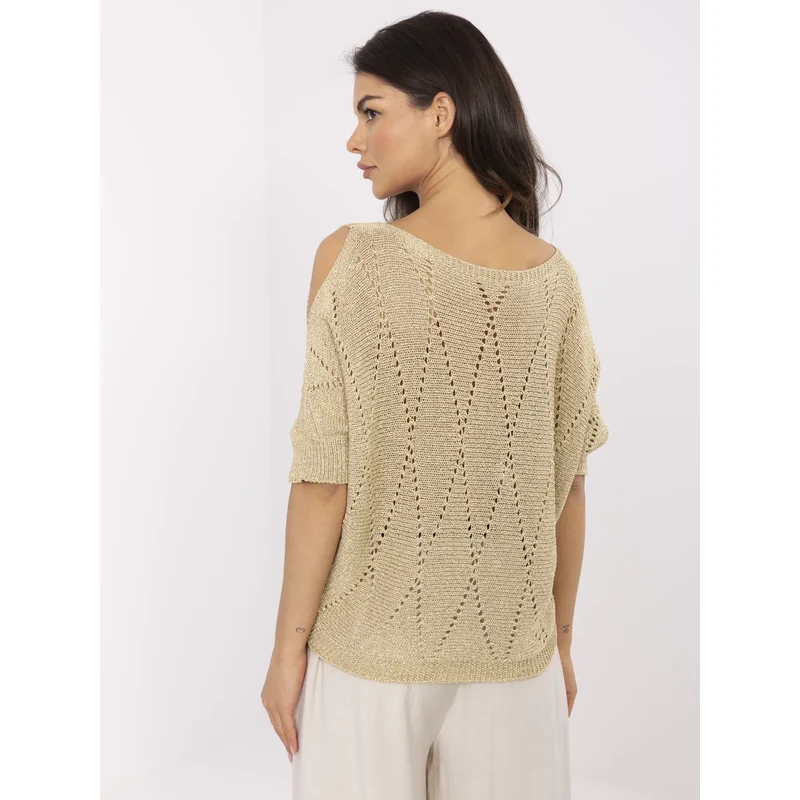 Italy Moda Sweater-MI-SW-1605.83-gold 65390672
