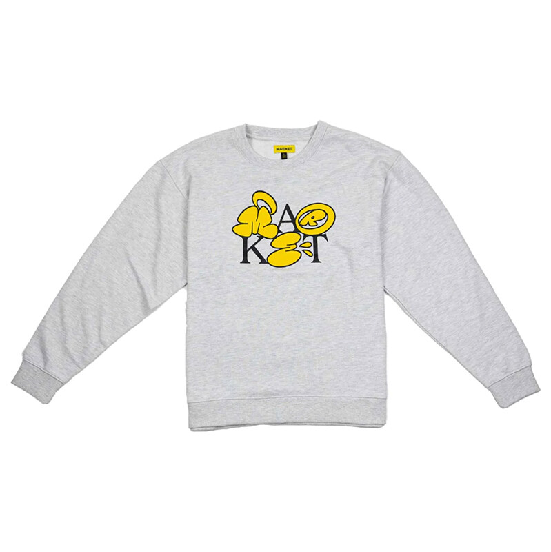 Market Bubble Letter Crewneck Sweatshirt - Pánske - Mikina MARKET - 66356312