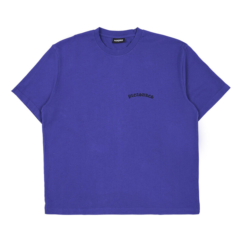 Pleasures Neural Heavyweight Tee Purple - Pánske - Tričko Pleasures - 66356321