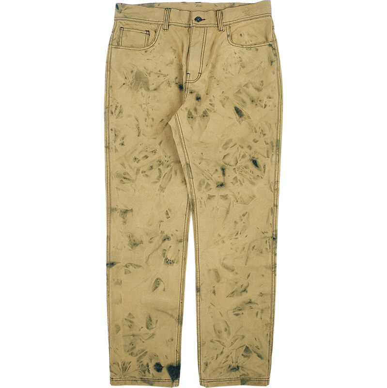 Pleasures Locust Twill Pants - Pánske - Nohavice Pleasures - Žlté - 66356342