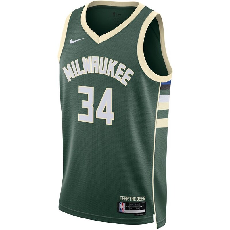 Nike Dri-FIT NBA Milwaukee Bucks Icon Edition 2022/23 Swingman Jersey 66356449