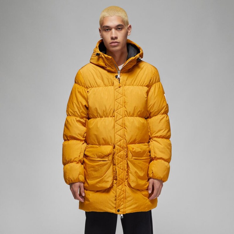 Jordan Essential Statement Parka - Pánske - Bunda Jordan - Žlté - 66356451