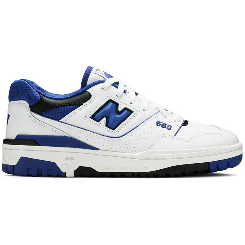 New Balance 550 White Royal - Pánske - Tenisky New Balance - Biele - 66356471