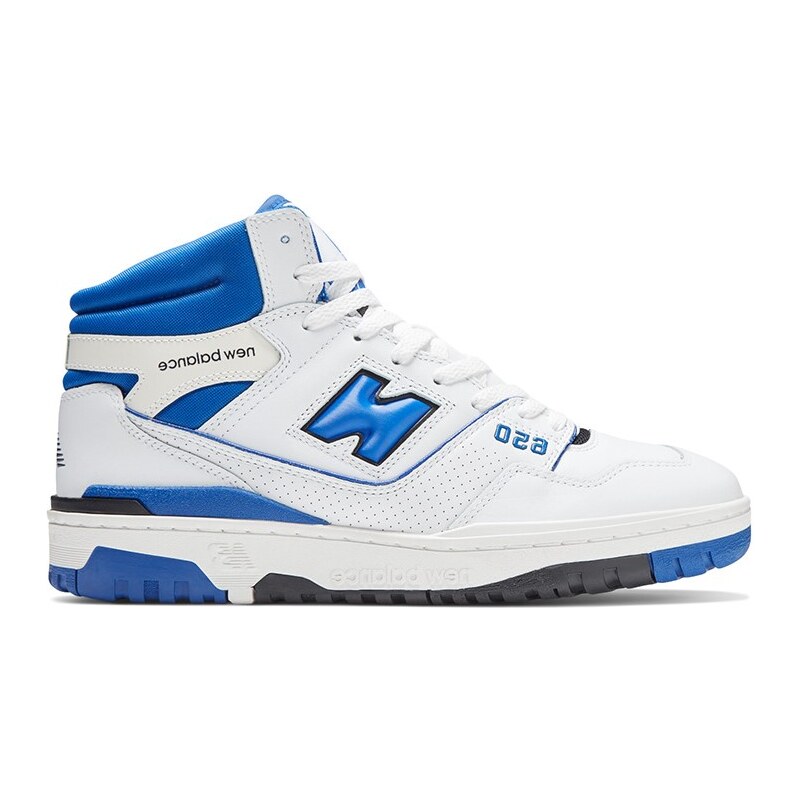 New Balance 650 White Royal - Pánske - Tenisky New Balance - Biele - 66356497