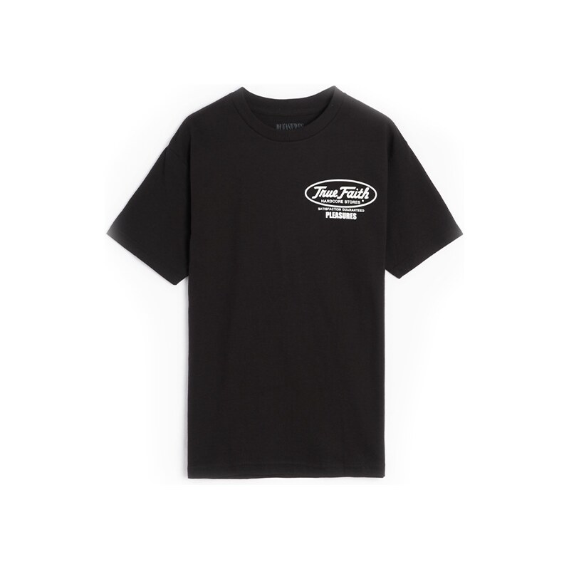 Pleasures Faith Tee Black - Pánske - Tričko Pleasures - Čierne - 66356554