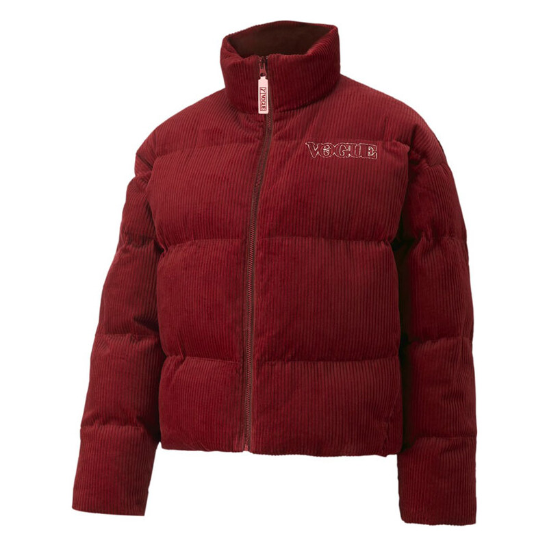 Puma x Vogue Puffer Jacket - Dámske - Bunda Puma - Červené - 536696-22 66356641
