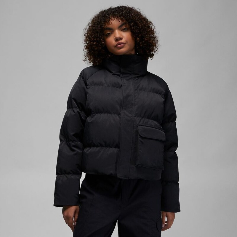 Jordan Flight Wmns Puffer Jacket - Dámske - Bunda Jordan - Čierne - 66356671