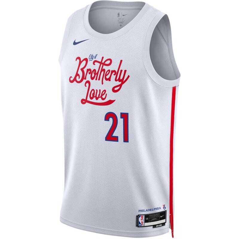 Nike NBA Dri-FIT Joel Embiid Philadelphia 76ers City Edition 2022 66356722
