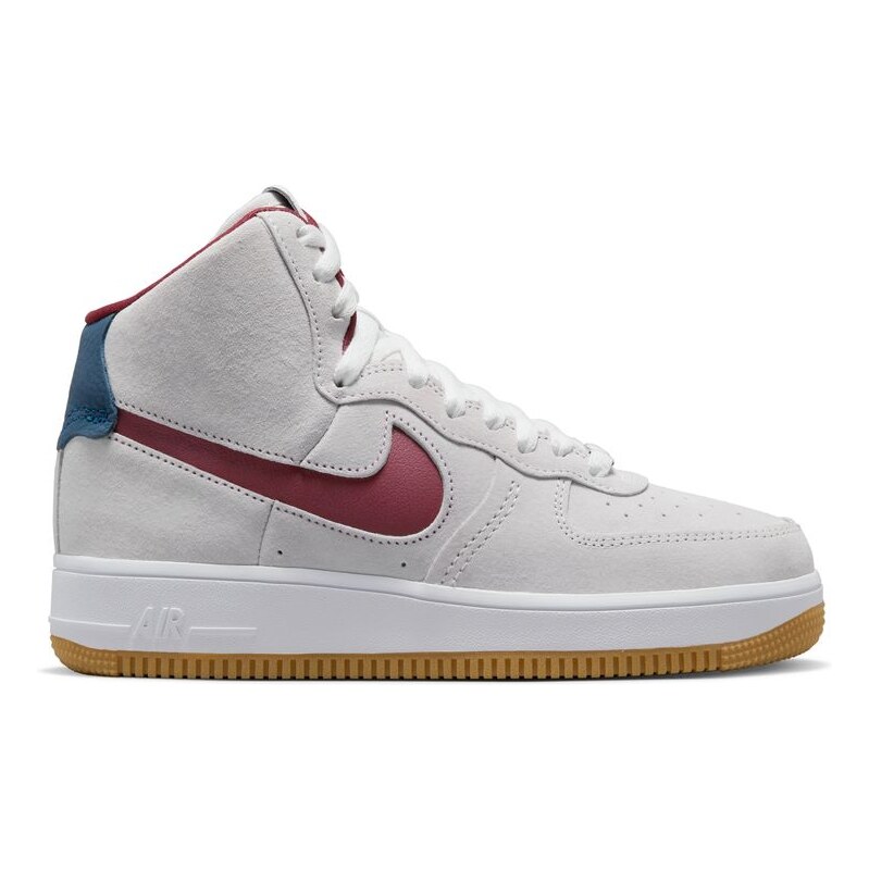 Nike Air Force 1 Sculpt Grey Suede Wmns - Dámske - Tenisky Nike - Sivé 66356795