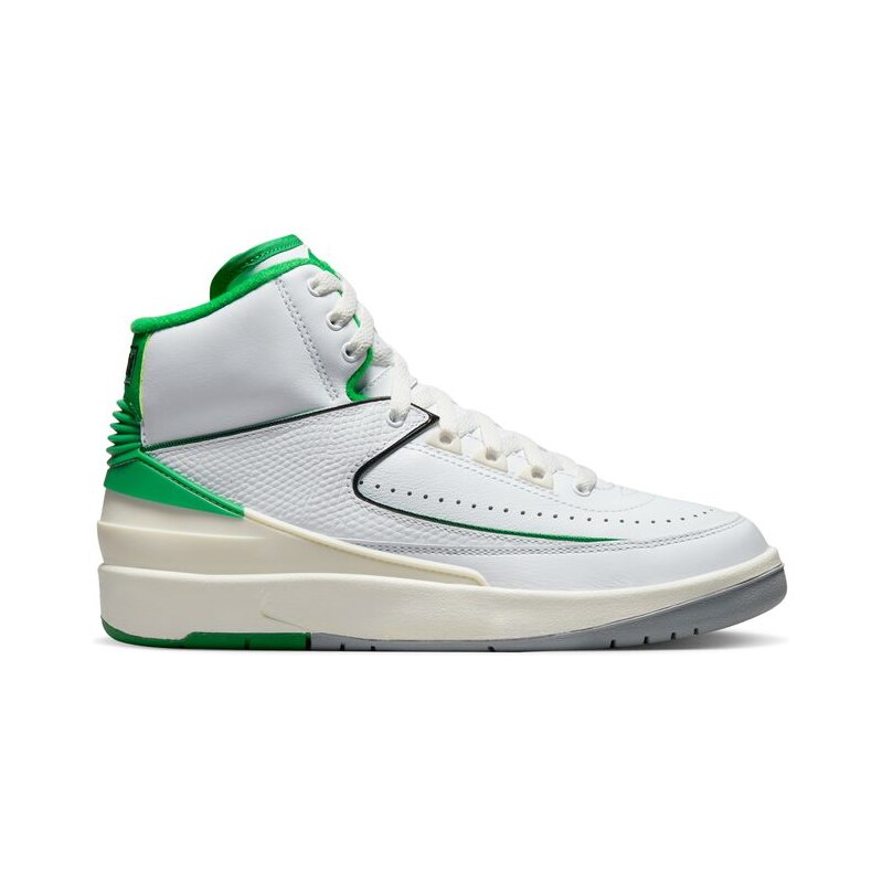 Air Jordan 2 Retro Lucky Green (GS) - Detské - Tenisky Jordan - Biele 66356846