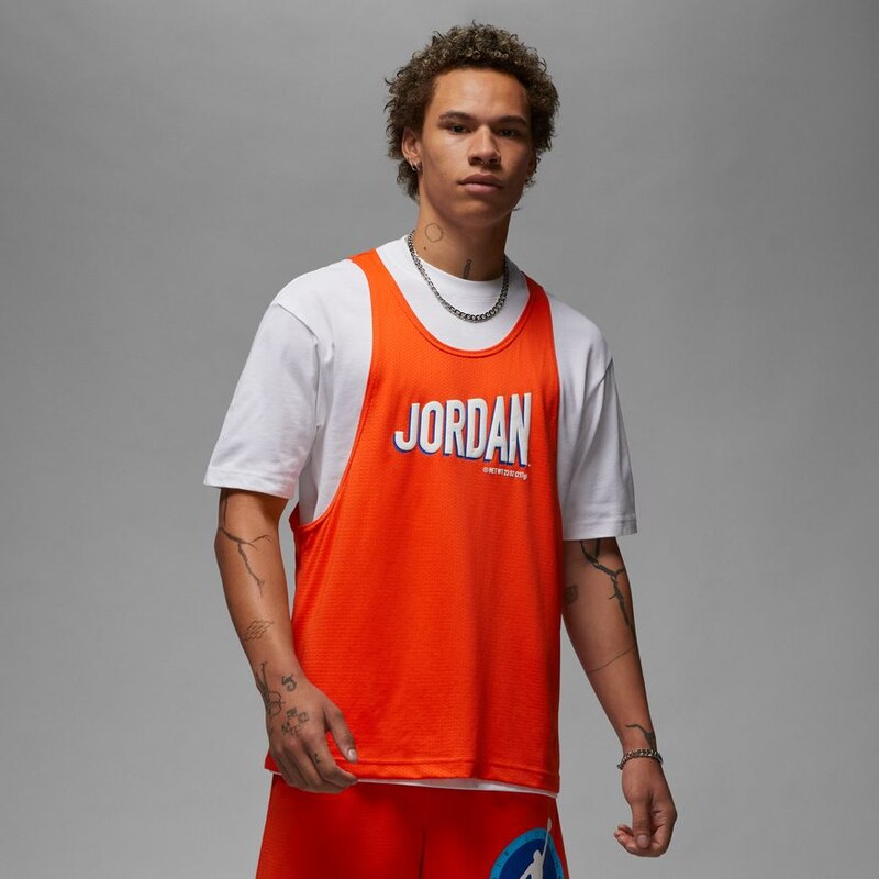 Jordan Flight MVP Top Rush Orange - Pánske - Tričko Jordan - Biele - 66356867