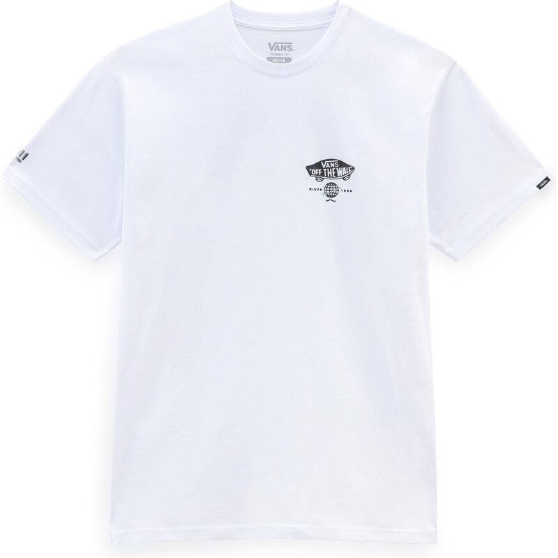 Vans After Dark Tee II White - Pánske - Tričko Vans - Biele - 66356890