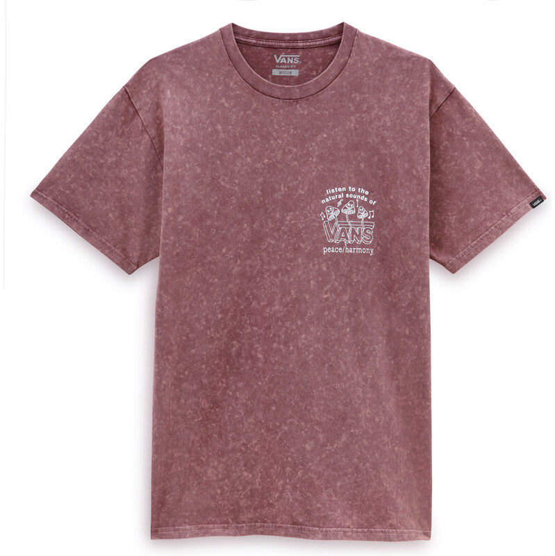Vans Plant Harmony Acid Washed Tee Catawba Grape - Pánske - Tričko 66356888